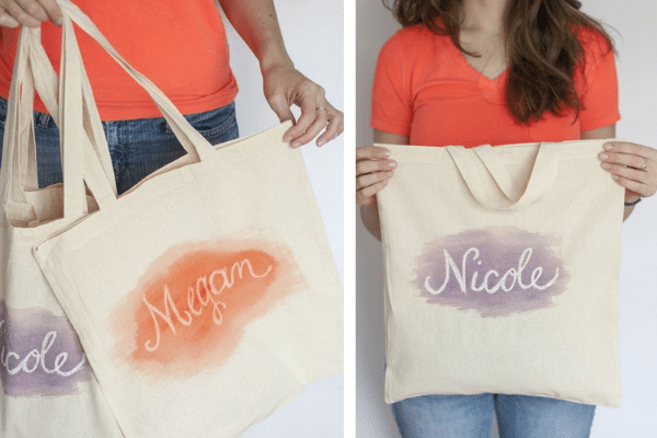 Personalized bridesmaids bags for bridesmaids gifts | The Dating Divas