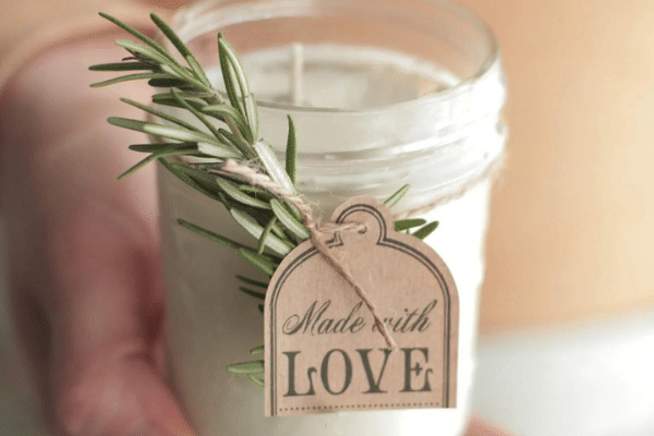 Made with love cute bridal shower favor | The Dating Divas