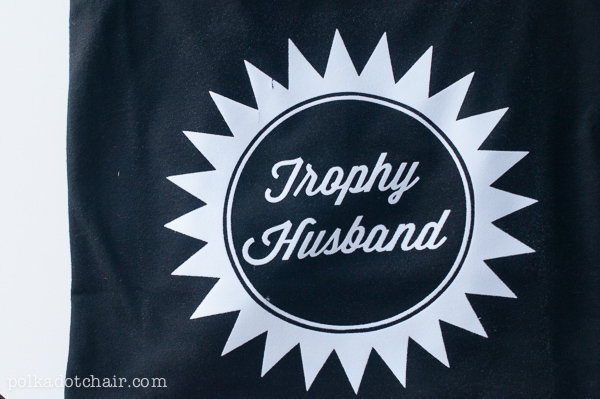 Trophy Husband T-shirt for an Easy Christmas Gift Idea | The Dating Divas