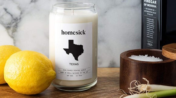 Candles designed by specific state for a sentimental gift idea - The Dating Divas