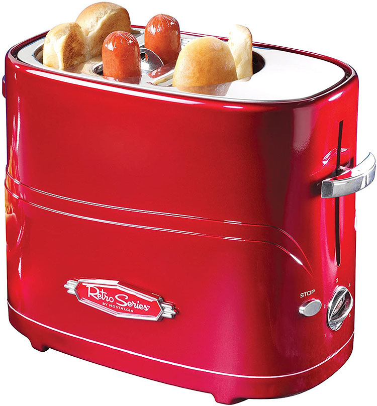 A toaster for cooking hot dogs and buns | The Dating Divas 