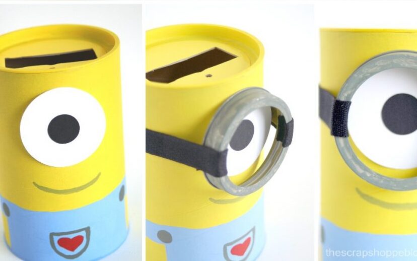 Minion Valentine's Day box to use at school | The Dating Divas