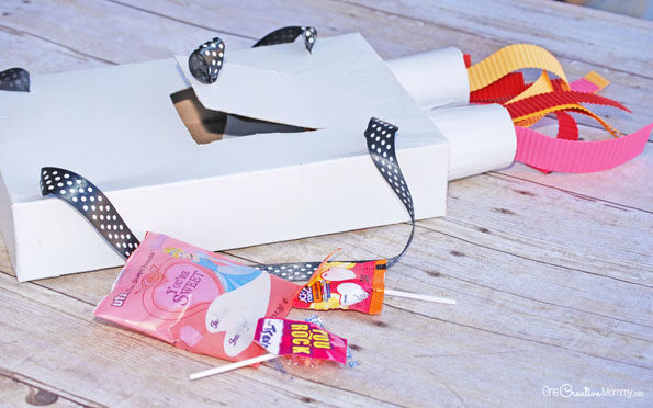 Rocket booster valentine box that you can wear | The Dating Divas