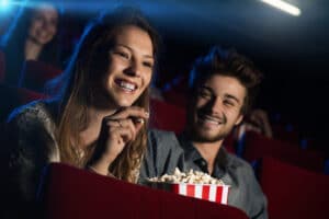 Audiences loving their time at Alamo Drafthouse Cinema. | The Dating Diva