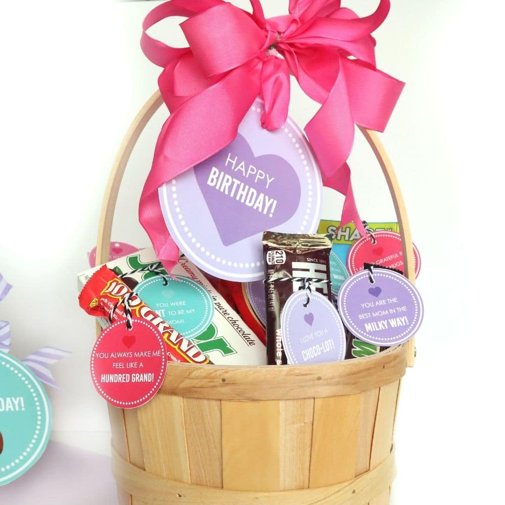 Free Chocolate Gift Basket Ideas for Mothers Day or Birthday  The Dating  Divas