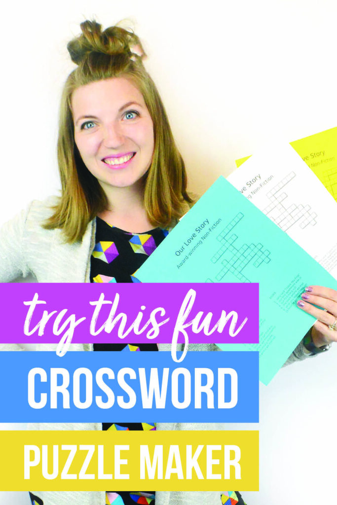 I can't WAIT to use this crossword puzzle maker with my sweetie! :) #datingdivas #crosswordpuzzlemaker #makeyourowncrosswordpuzzle