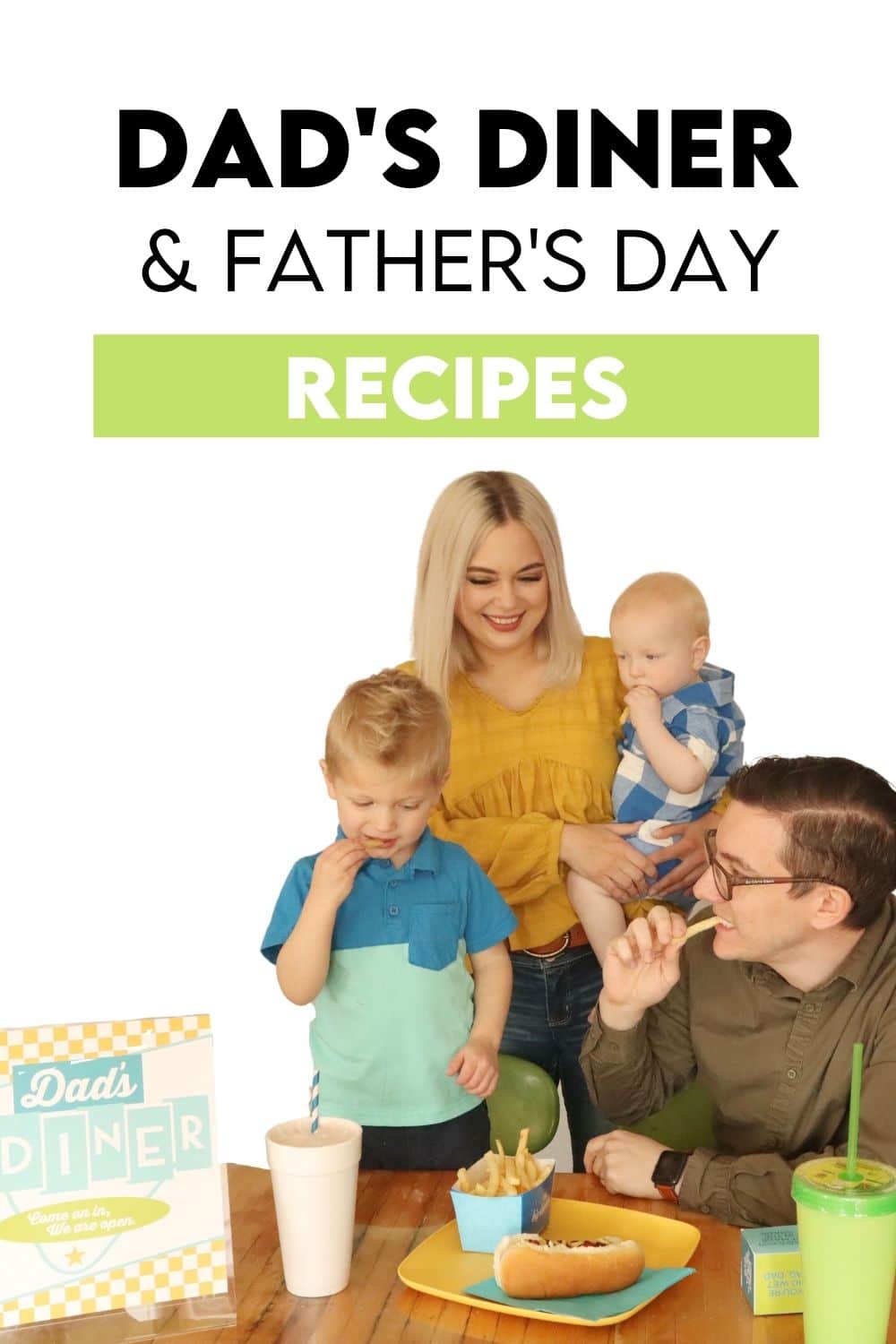 Dad s Diner Printables   5 Father s Day Dinner Ideas - 23