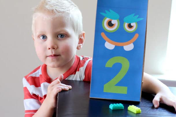 Monster counting toddler activities | The Dating Divas