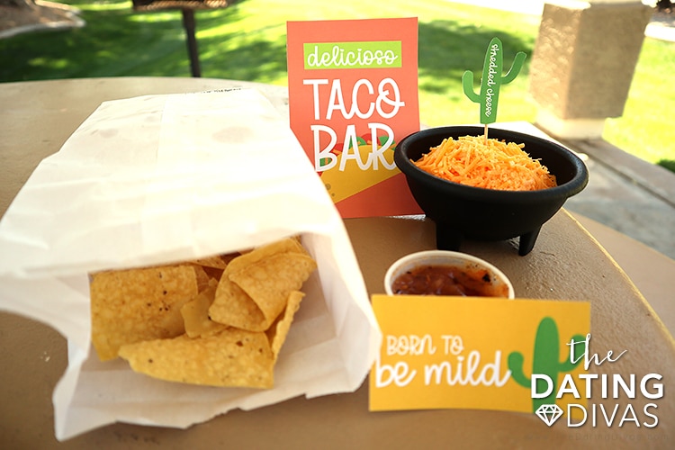 Taco Bar Sign and Decorations | The Dating Divas