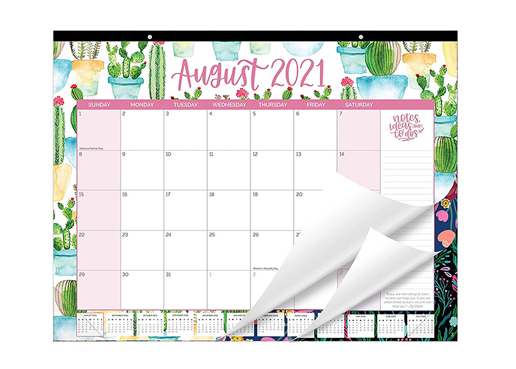 This desk or wall calendar is one of our must-have back to school supplies. | The Dating Divas