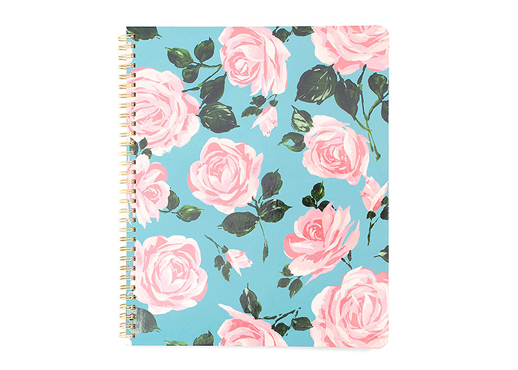 Back to school supplies can be beautiful too, just like this floral notebook. | The Dating Divas