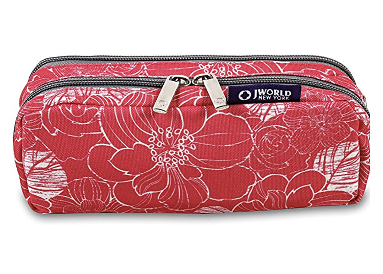 Put all of your back to school supplies in this 2-sided pencil pouch. | The Dating Divas