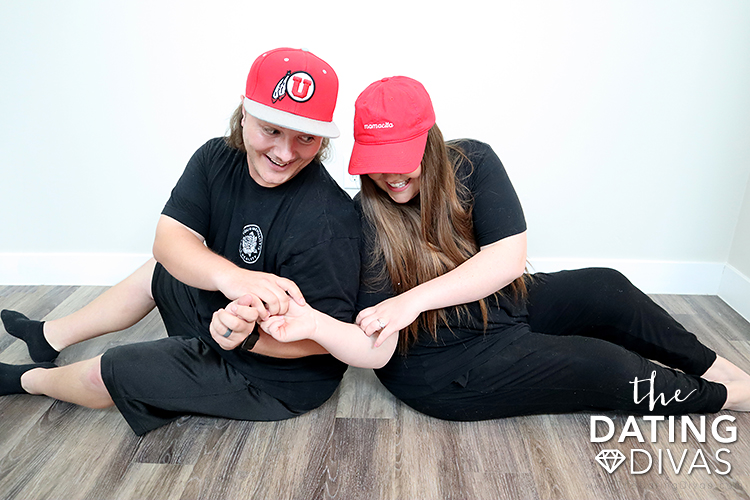 A husband and wife bonding while exercising together | The Dating Divas