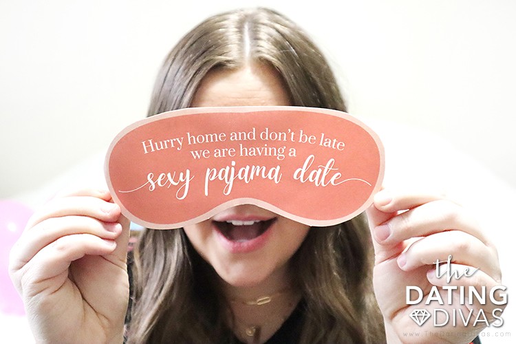 Gift tag for pajamas | The Dating Divas