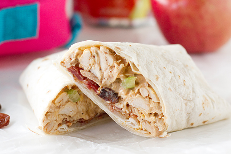 BBQ Ranch lunch wrap | The Dating Divas