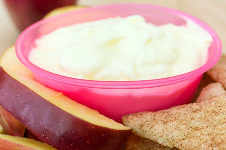 Banana whip fruit dip | The Dating Divas