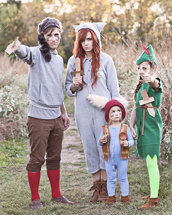 Gather your lost boys for this fun family costume idea. | The Dating Divas