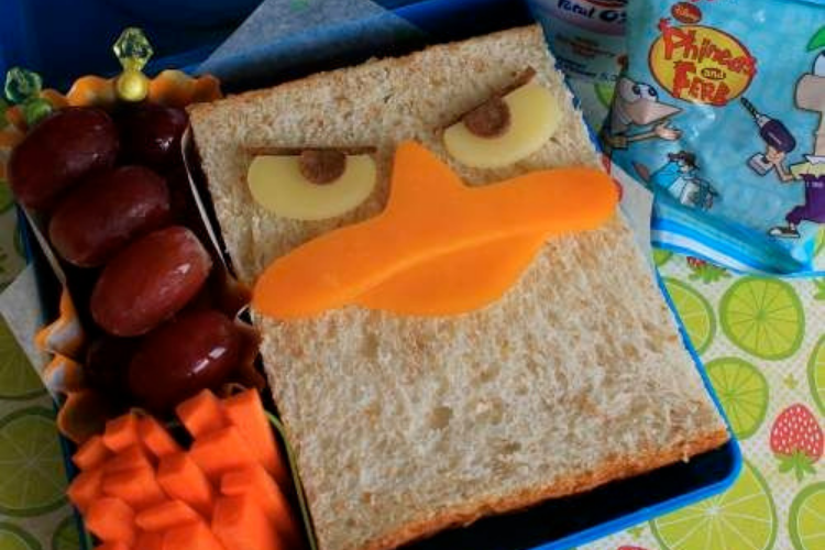 Perry the Platypus sandwich | The Dating Divas