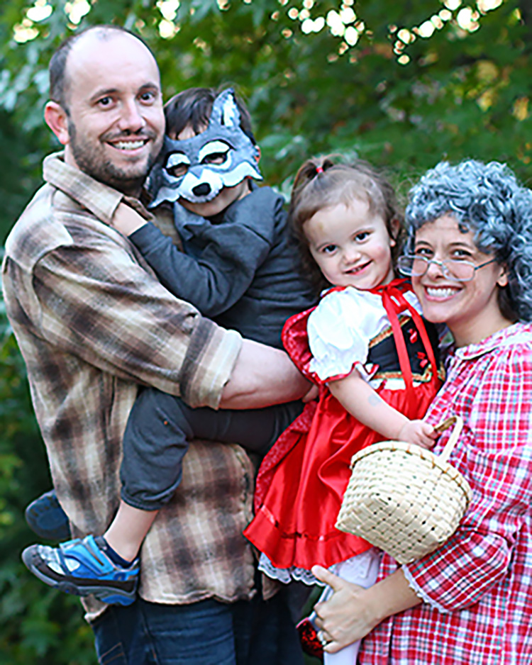 Fairytale family costume ideas like Little Red Riding Hood are classic. | The Dating Divas