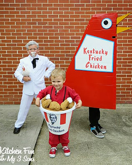 Did you know family costume ideas can come from fast-food restaurants? | The Dating Divas