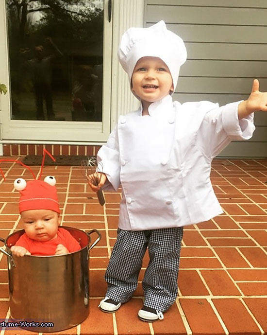 Lobster and chef family costume ideas. | The Dating Divas