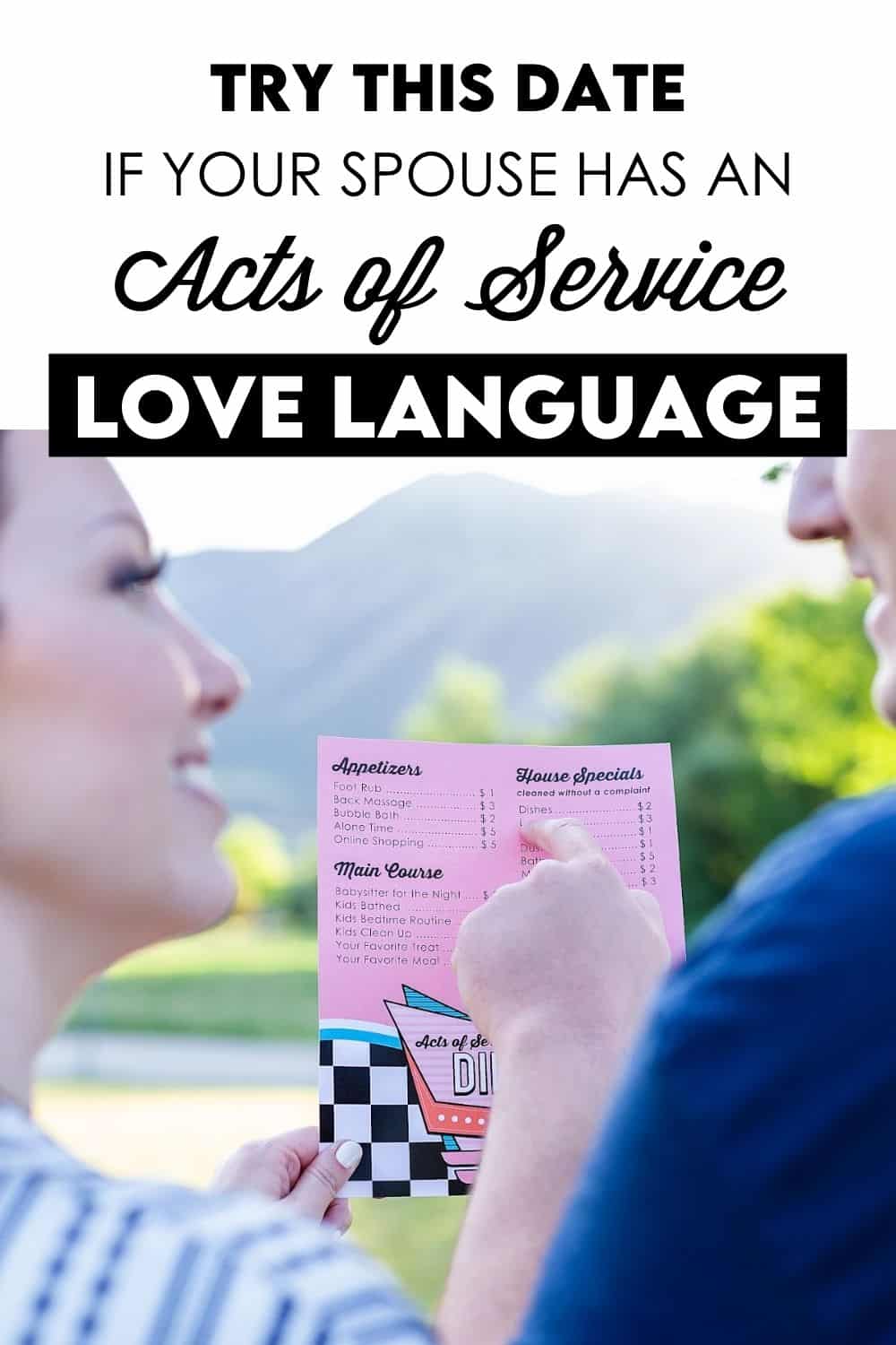 acts of service love language