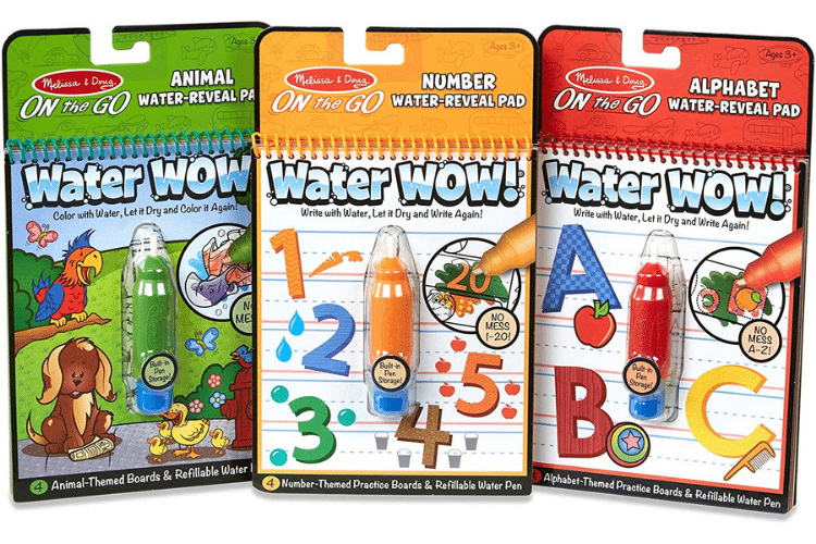 Water Wow booklet for kids | The Dating Divas