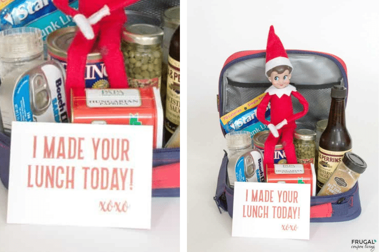 Elf on the shelf packs a yucky lunch for school | The Dating Divas