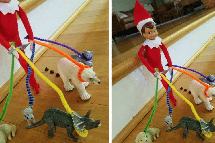 101 of the Best Elf on the Shelf Ideas   Easy   Funny - 29
