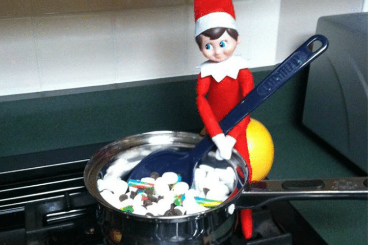101 of the Best Elf on the Shelf Ideas   Easy   Funny - 77