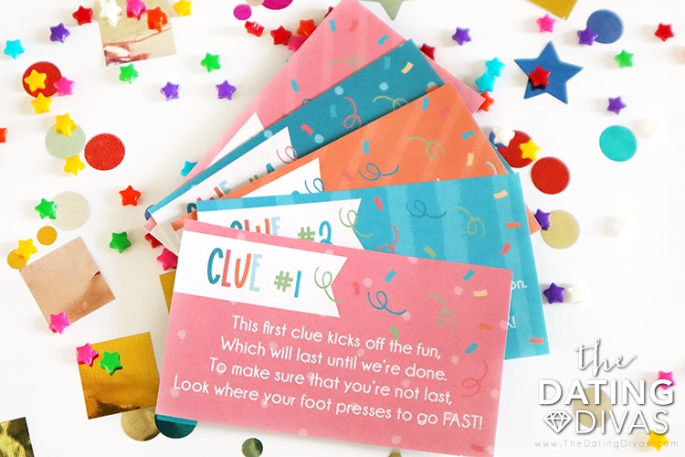 Treasure hunt on sale for birthday