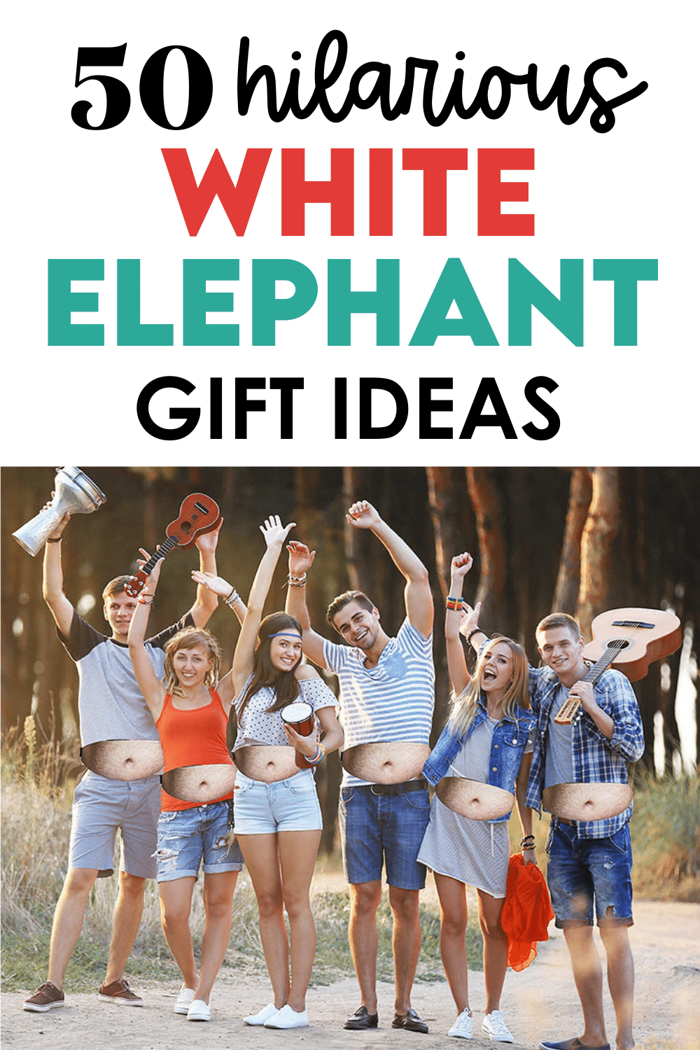 Funny White Elephant Gift Hilarious Party Game Game Night Jokes On You