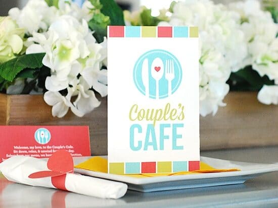 Couple's Cafe dinner date with spouse | The Dating Divas