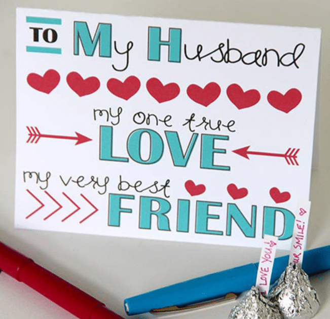 Printable love notes for your husband | The Dating Divas 