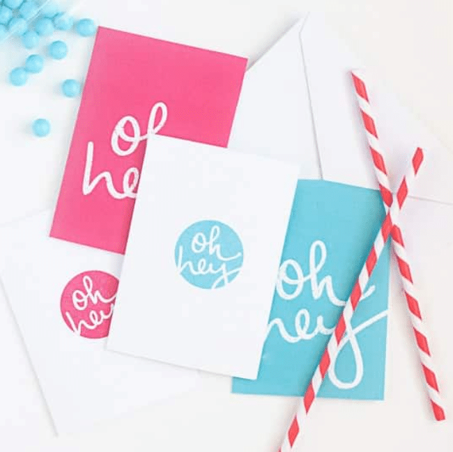 Oh hey free printable cards | The Dating Divas 