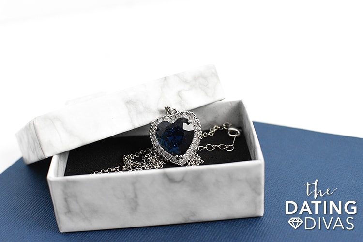 The Heart of the Ocean necklace from the movie "Titanic" | The Dating Divas