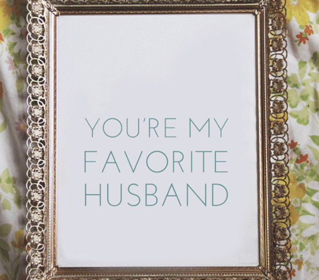 Free printable love notes to frame | The Dating Divas 