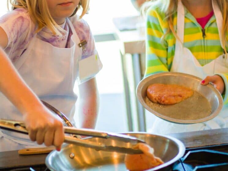 Let your kids cook you dinner date night idea for families | The Dating Divas