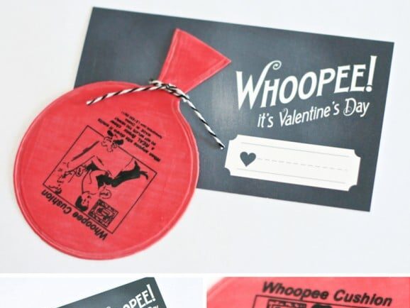 Whoopee Cushion Valentine Card for Kids | The Dating Divas