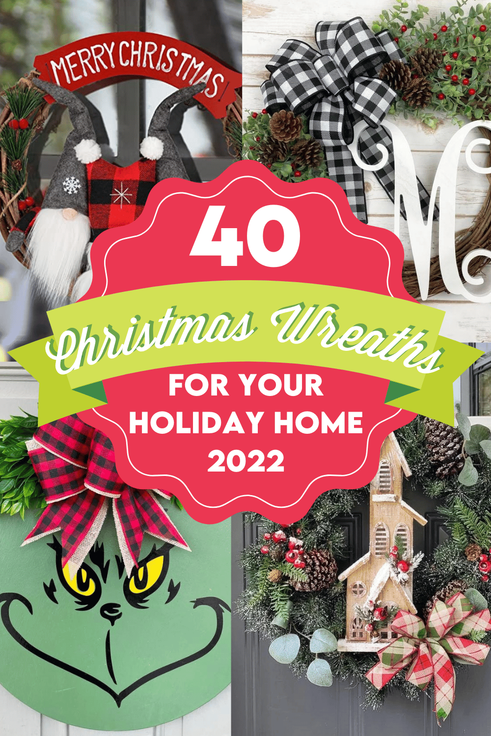 40 Best Christmas Wreaths to Deck Your Doors - 97