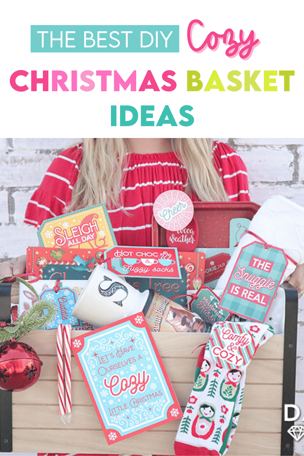 The Best DIY Cozy Christmas Basket Ideas - 58