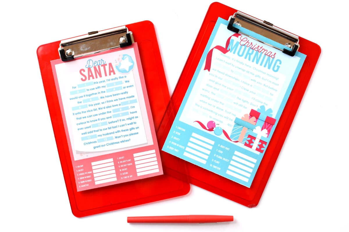 Christmas mad libs to play with your spouse this holiday season | The Dating Divas 