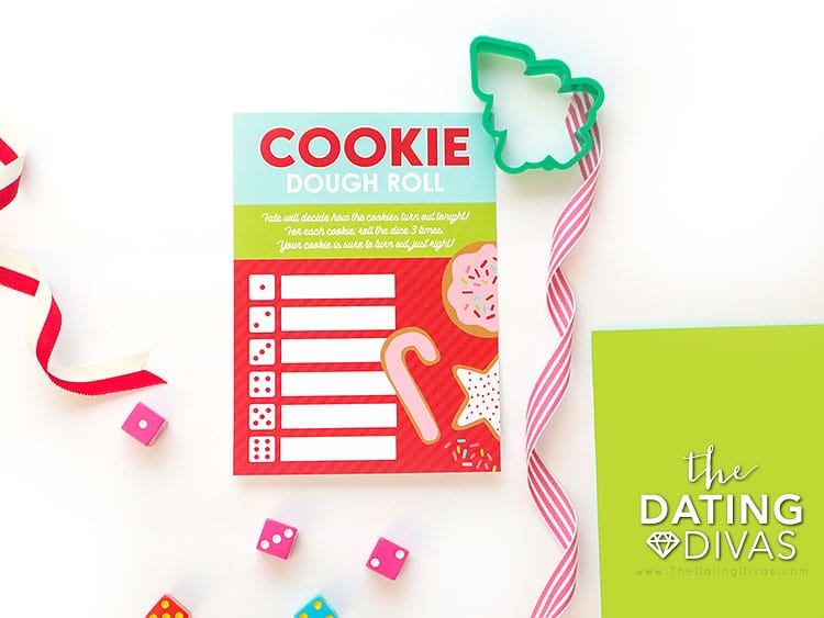 Roll a dice to make decorated Christmas cookies. | The Dating Divas