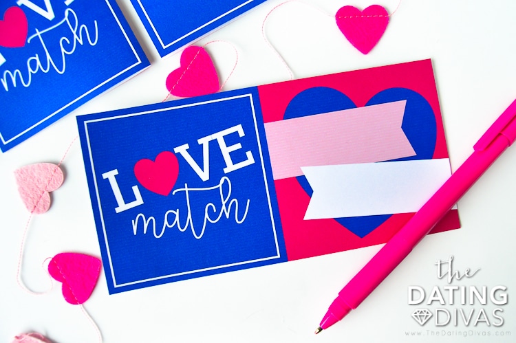 Make a love match with your spouse using fun valentine crafts and games. | The Dating Divas