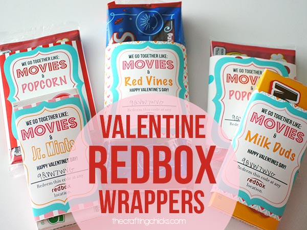 Printables for a Redbox movie date night for Valentine's Day 2022 | The Dating Divas