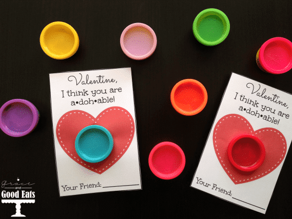 Free Play-Doh printables for last minute Valentine's Day ideas | The Dating Divas