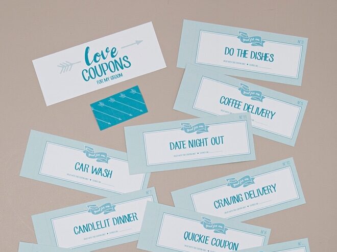 Printable love coupons to give as gifts for boyfriend | The Dating Divas