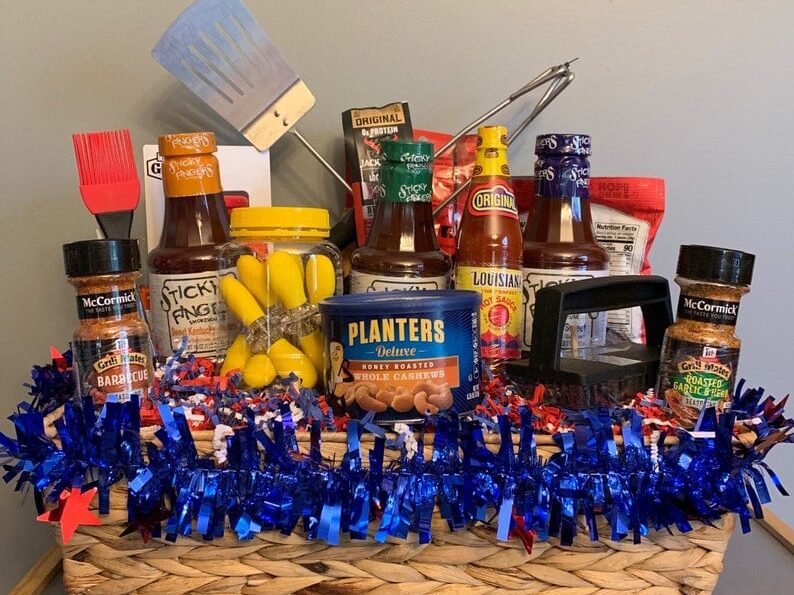 BBQ Party, BBQ Gift For Men, BBQ Gift Basket Ideas