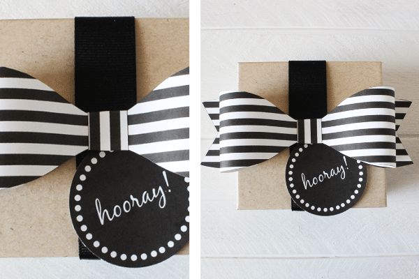 Cute DIY bows for presents | The Dating Divas