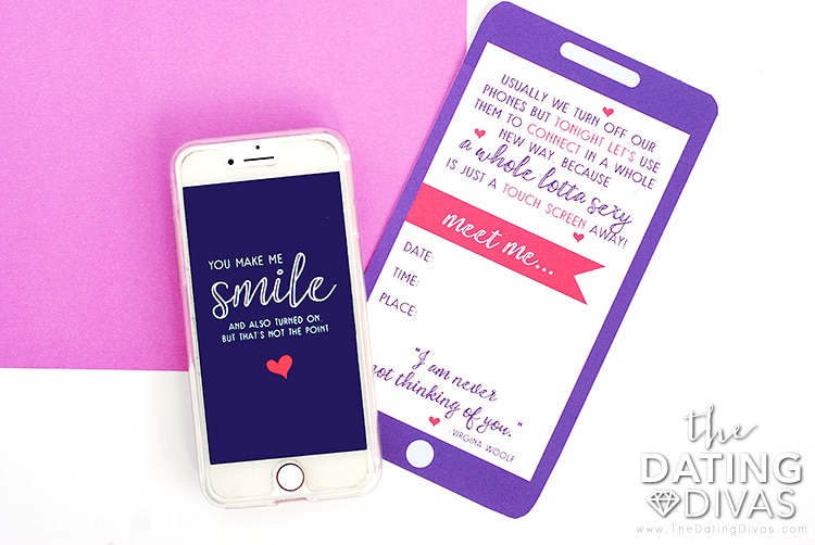 Free printable intimacy invite and app with couples sex games  | The Dating Divas